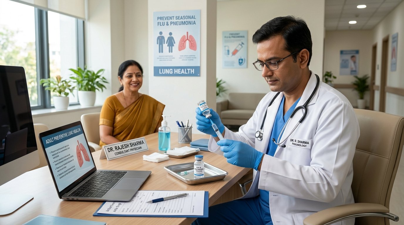 Preventive Respiratory Health and Adult Vaccination