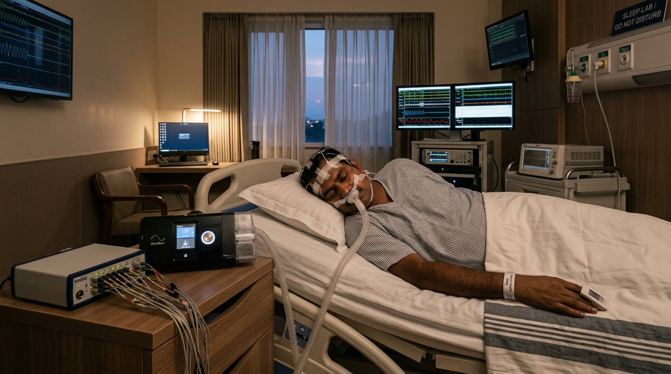 Polysomnography Sleep Study Diagnostics