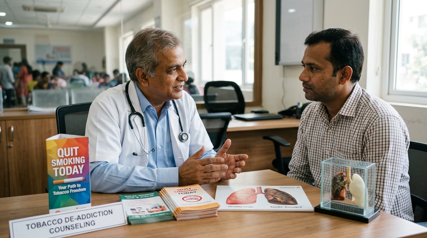 Smoking Cessation and Tobacco De-addiction